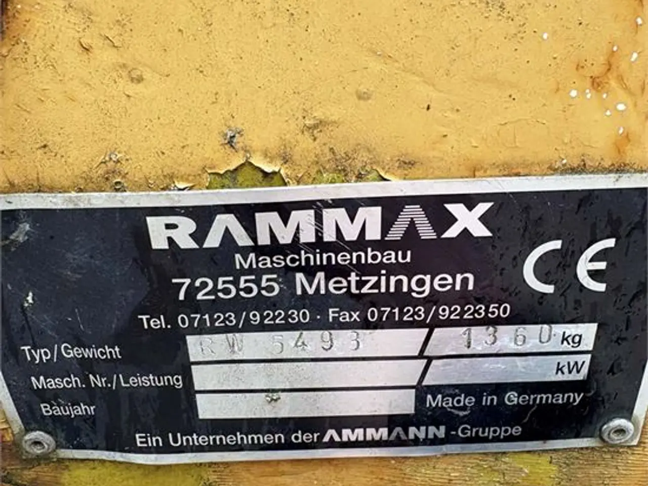 Billede 7 - Rammax RW 1402-F - 1,2 ton