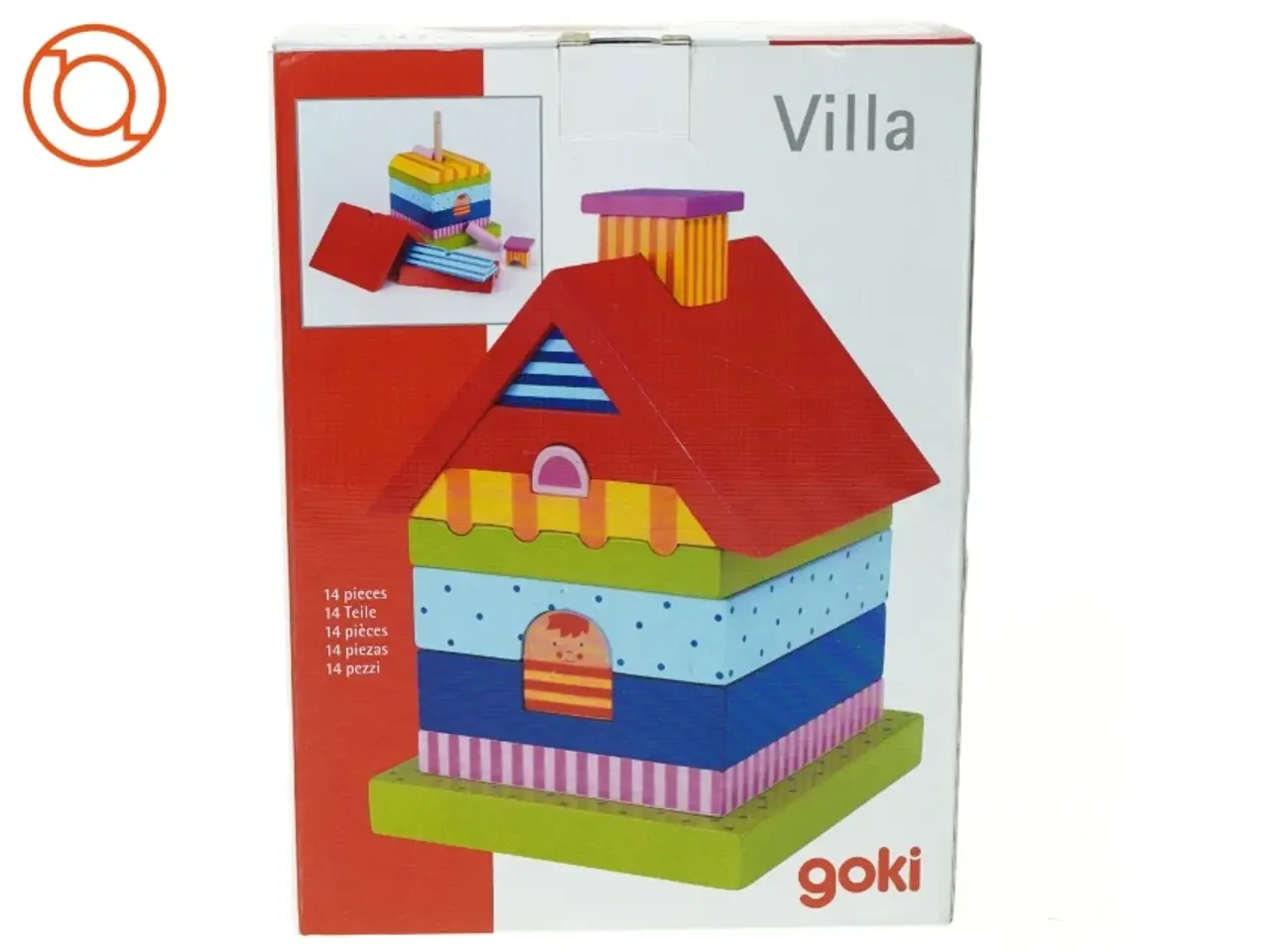 Billede 1 - Villa trælegetøj fra Goki (fra 2 år)
