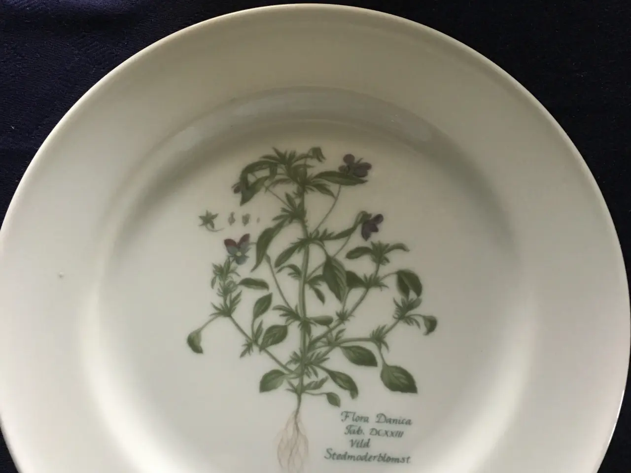 Billede 1 - Platte(Flora Danica/ Faxe)