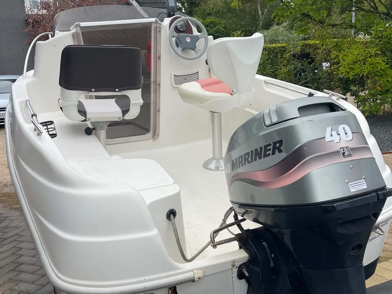 Billede 2 - Ørnvik 420 kabinebåd med Mariner motor Brenderup