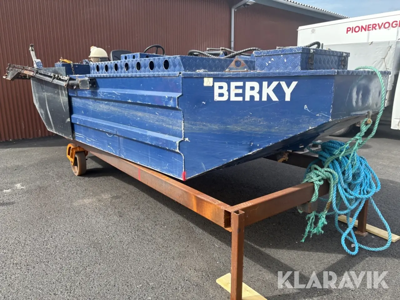 Billede 3 - Båd til grødeskæring Berky Mähboot 6400