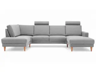 Hjort Knudsen Hvidovre Hjørnesofa med chaiselong højrevendt