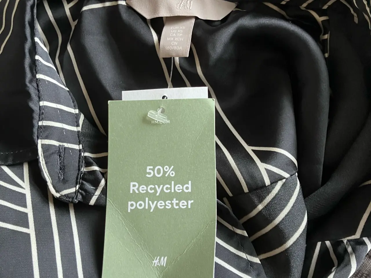 Billede 3 - Lang blød kjole fra H&M, str. XS. NY