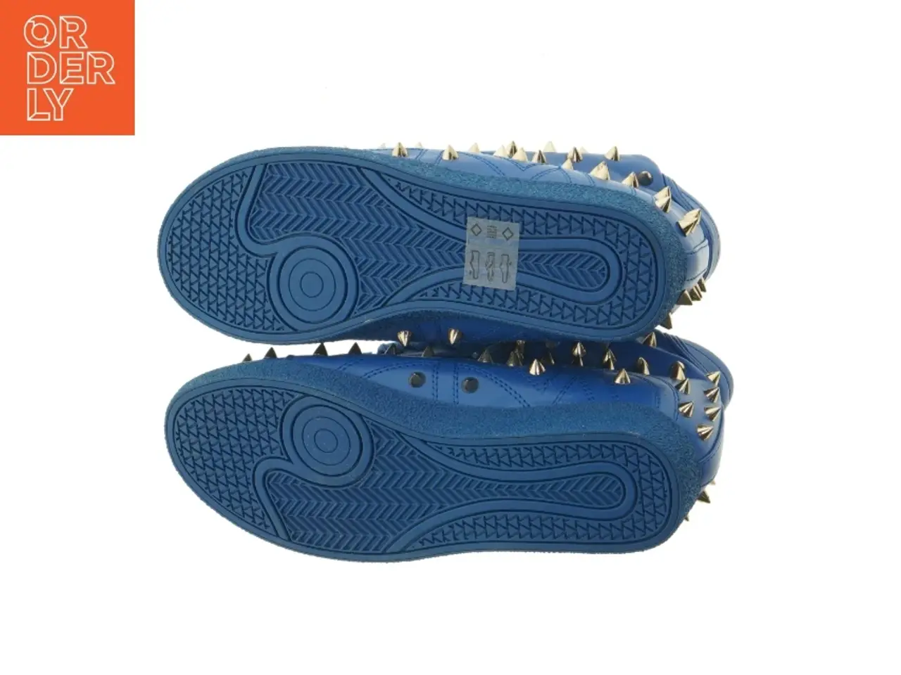 Billede 4 - Sneakers, blå med nitter, nye (str. 38 )