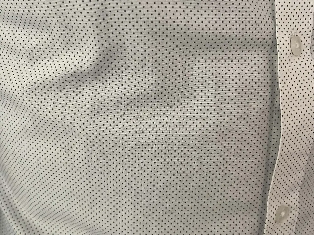 Billede 4 - H&M skjorte med prikker easy iron slim fit M