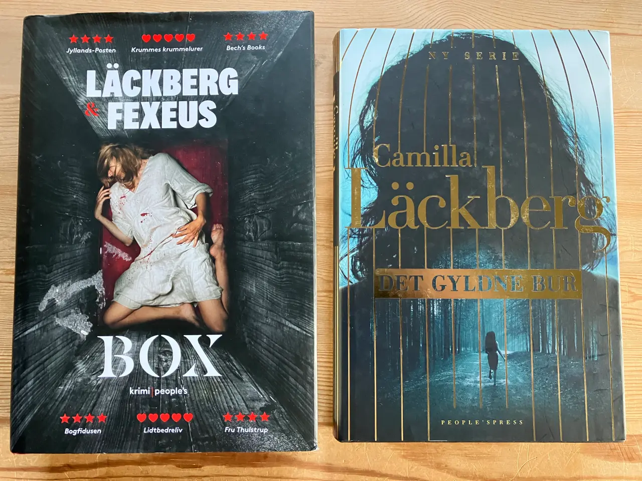 Billede 1 - TILBUD: Camilla Läckberg, 9 bøger, 50 kr. pr. stk.