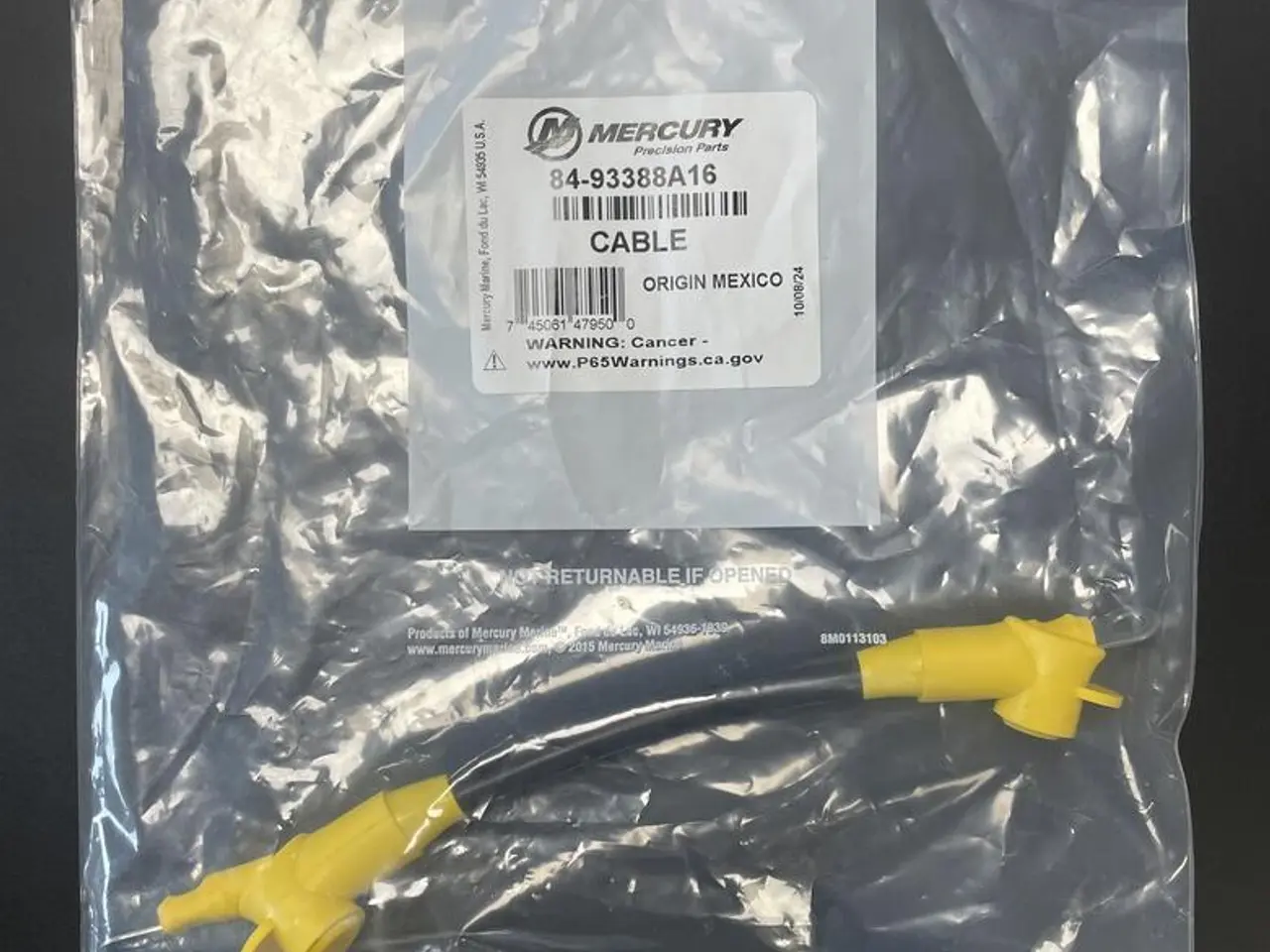 Billede 1 - Mercury Cable Assembly