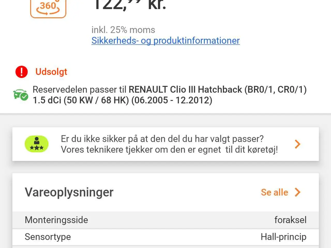 Billede 10 - Renault Clio 3 1.5 dci nedsat nypris 