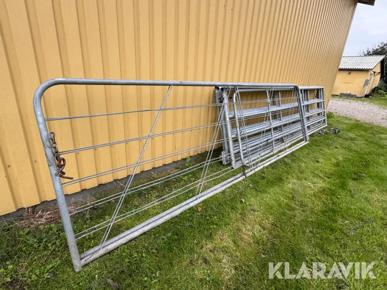 Billede 2 - Udtrækslåger galvaniseret 7 Styk