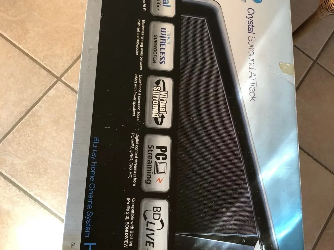 Billede 1 - Samsung Soundbar med indbygget blueray og radio
