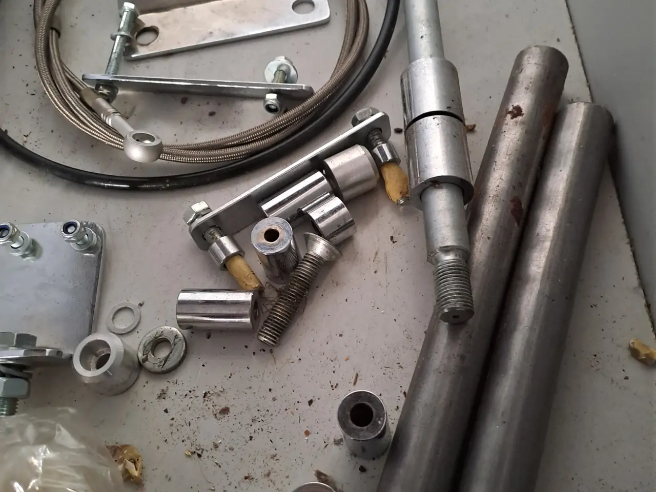 Billede 5 - Lang forgaffel til Yamaha XV 535