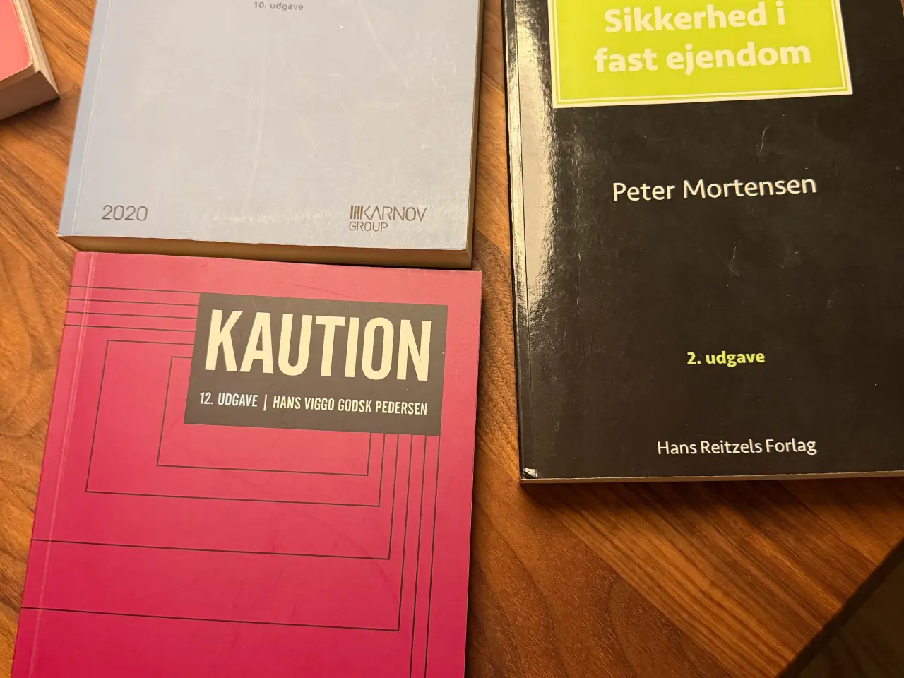 Billede 1 - Kreditsikring, 4 bøger, jura