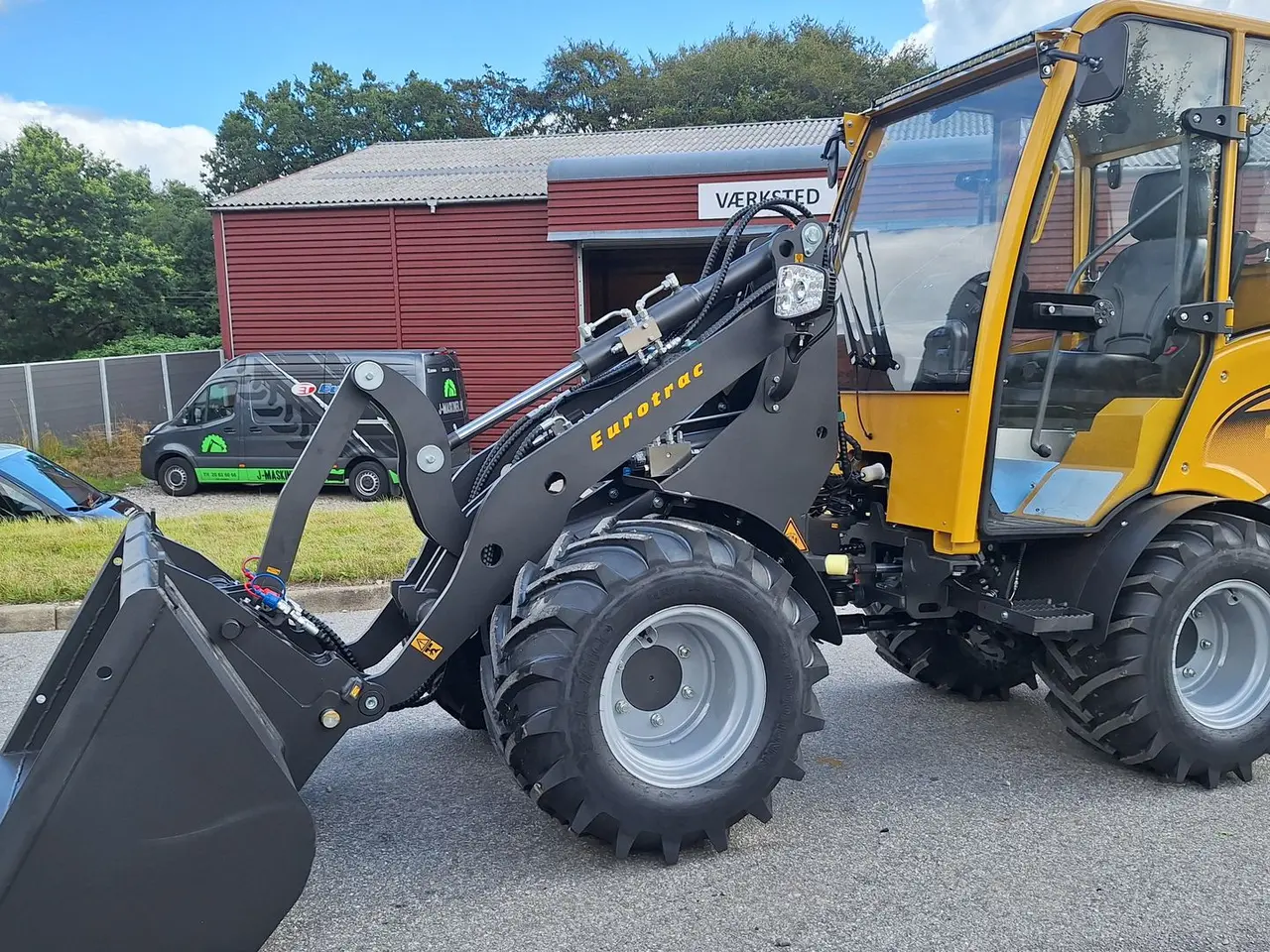 Billede 1 - Eurotrac W12S W12S med førerhus, skovl og gafler