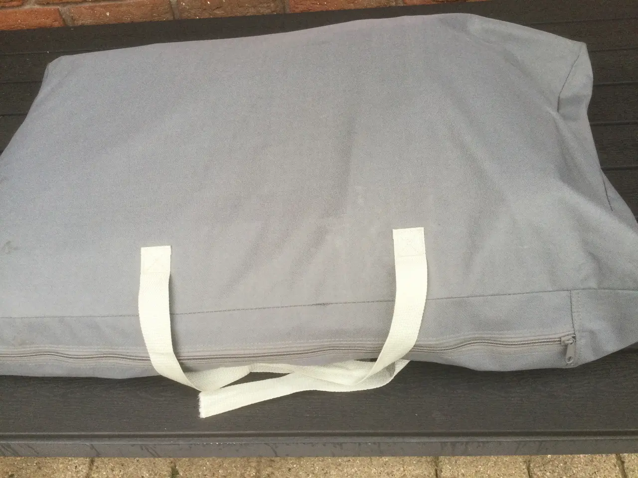 Billede 7 - Solsejl, Isabella Sun Blue, 950 cm, som ny. 