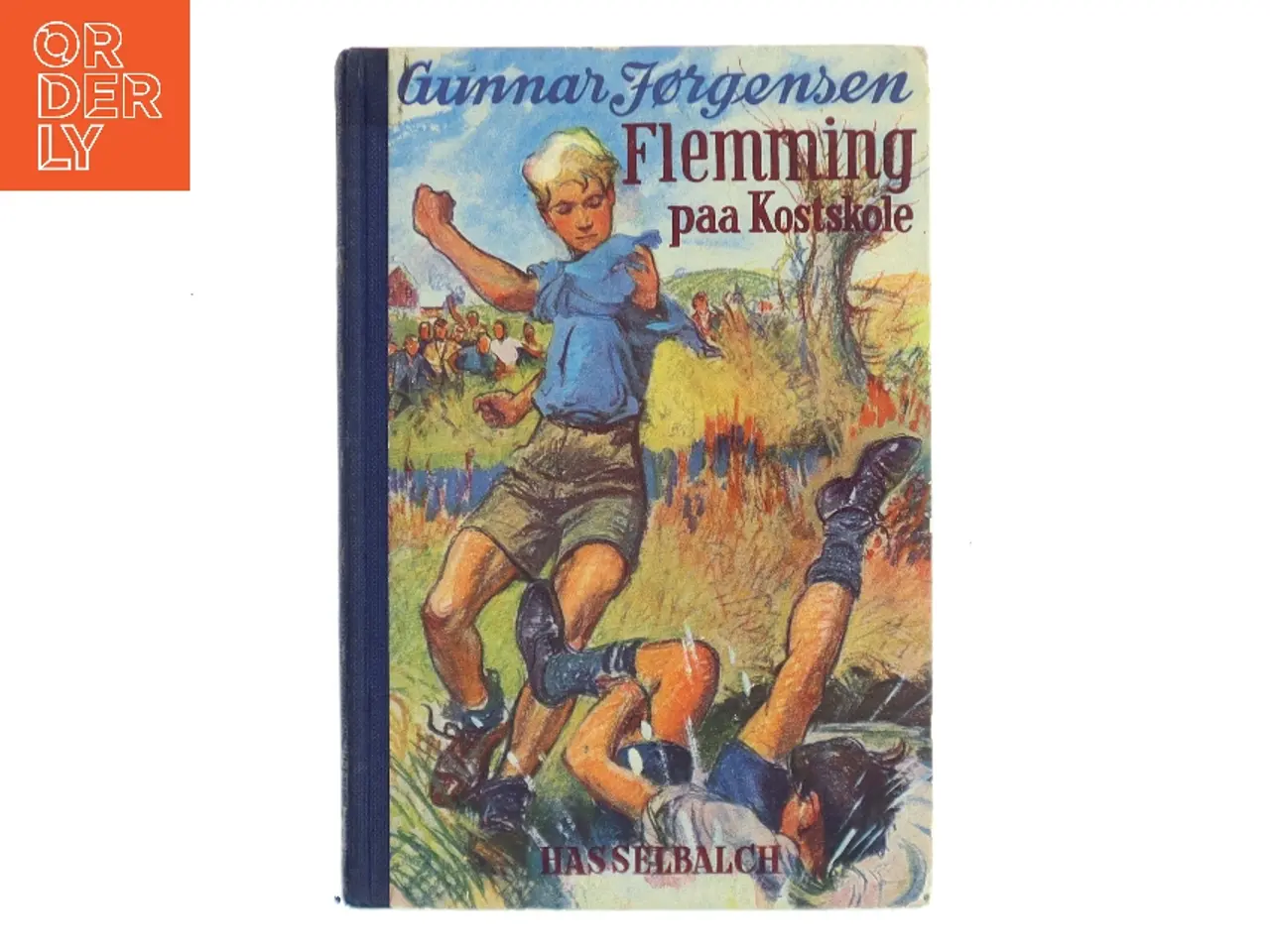 Billede 1 - Flemming paa Kostskole af Gunnar Jørgensen (Bog)
