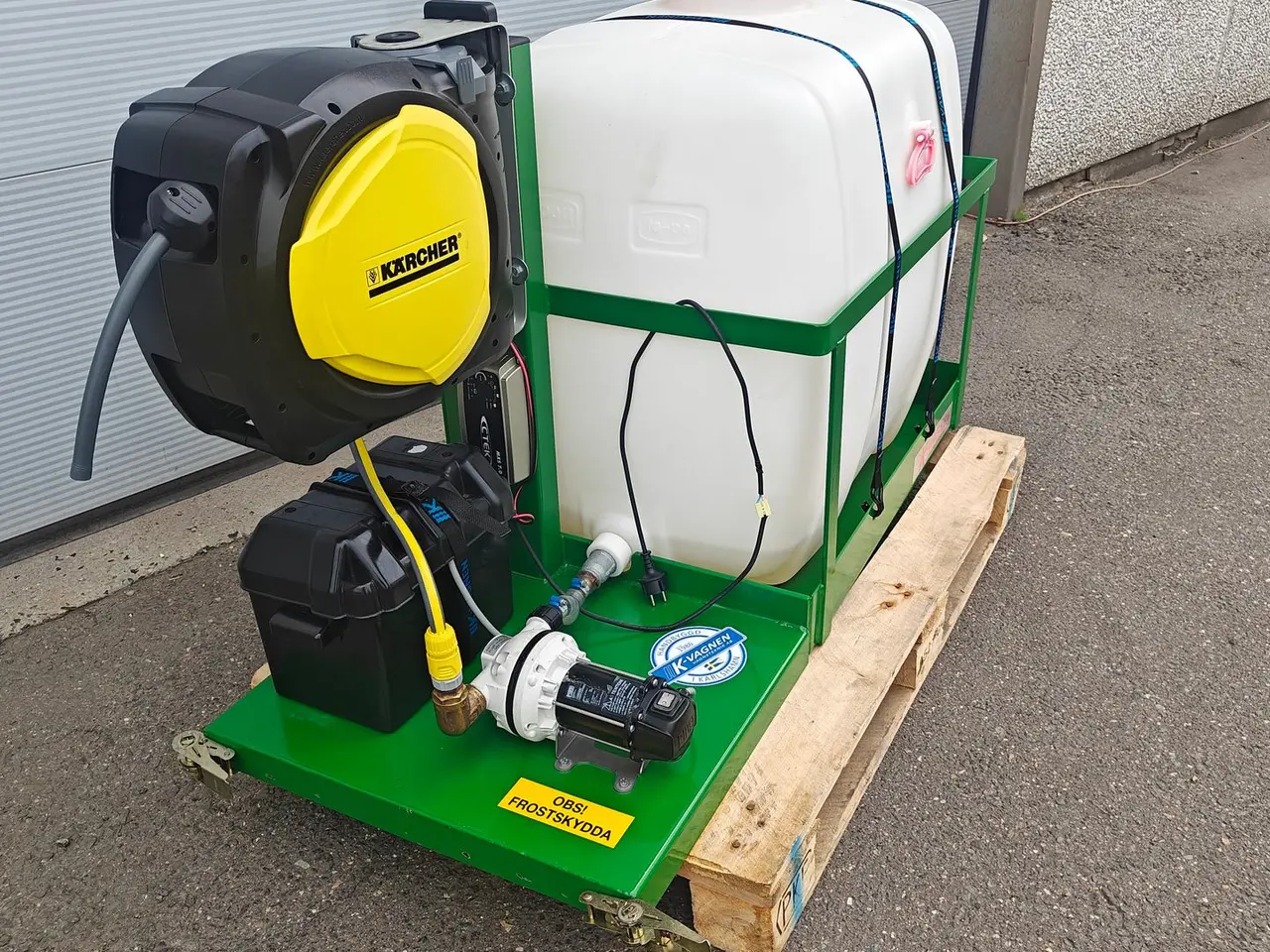 Billede 6 - K-vognen Elektrisk vandingsanlæg 300 ltr