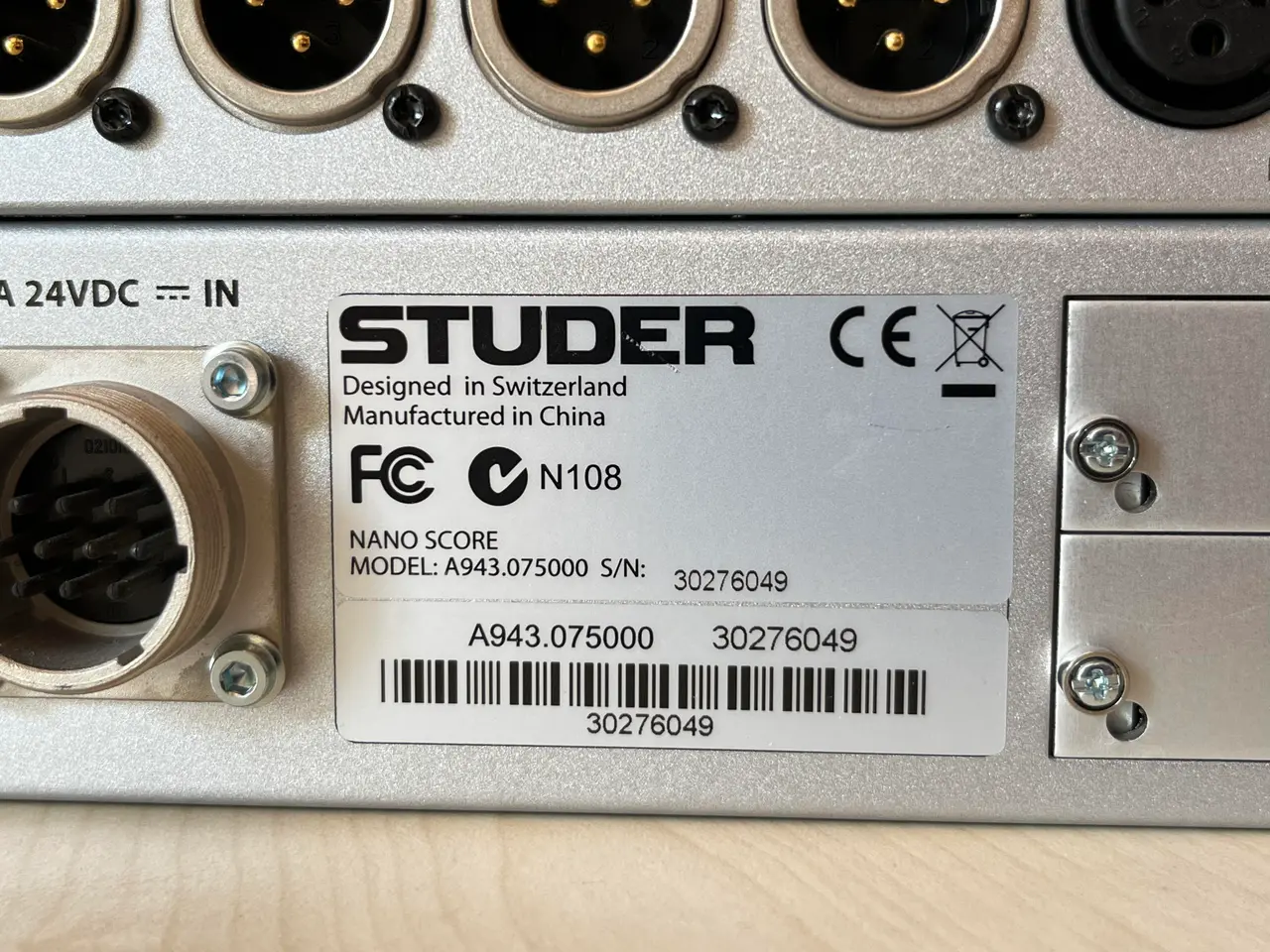 Billede 8 - Studer Nano Score, DSP