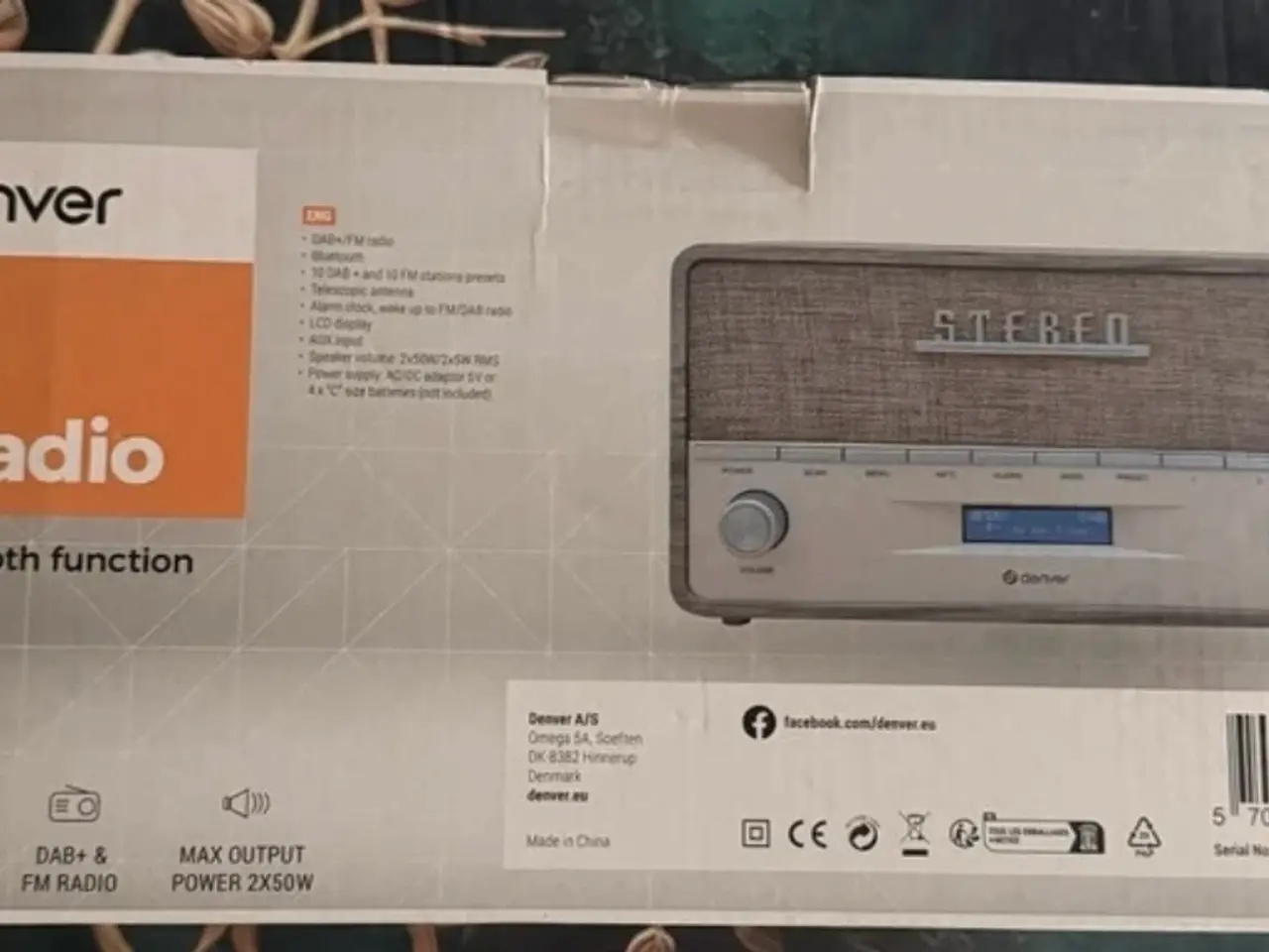 Billede 4 - Helt ny Denver DAB-36LW Retro DAB Radio (Bluetooth