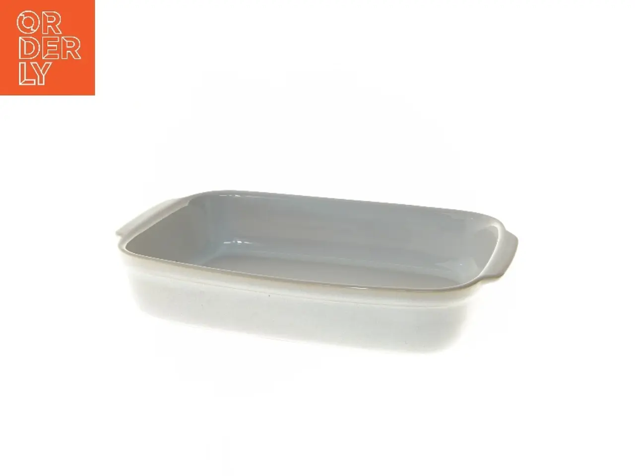 Billede 1 - Keramisk fad med håndtag fra Keramikk KERAMIX (str. 6x23x33 cm)