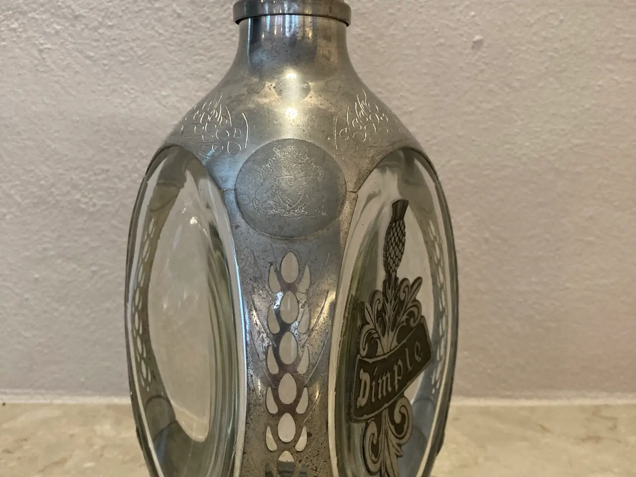 Billede 7 - HAIG SCOTCH WHISKY DIMPLE PEWTER ROYAL HOLLAND PEW
