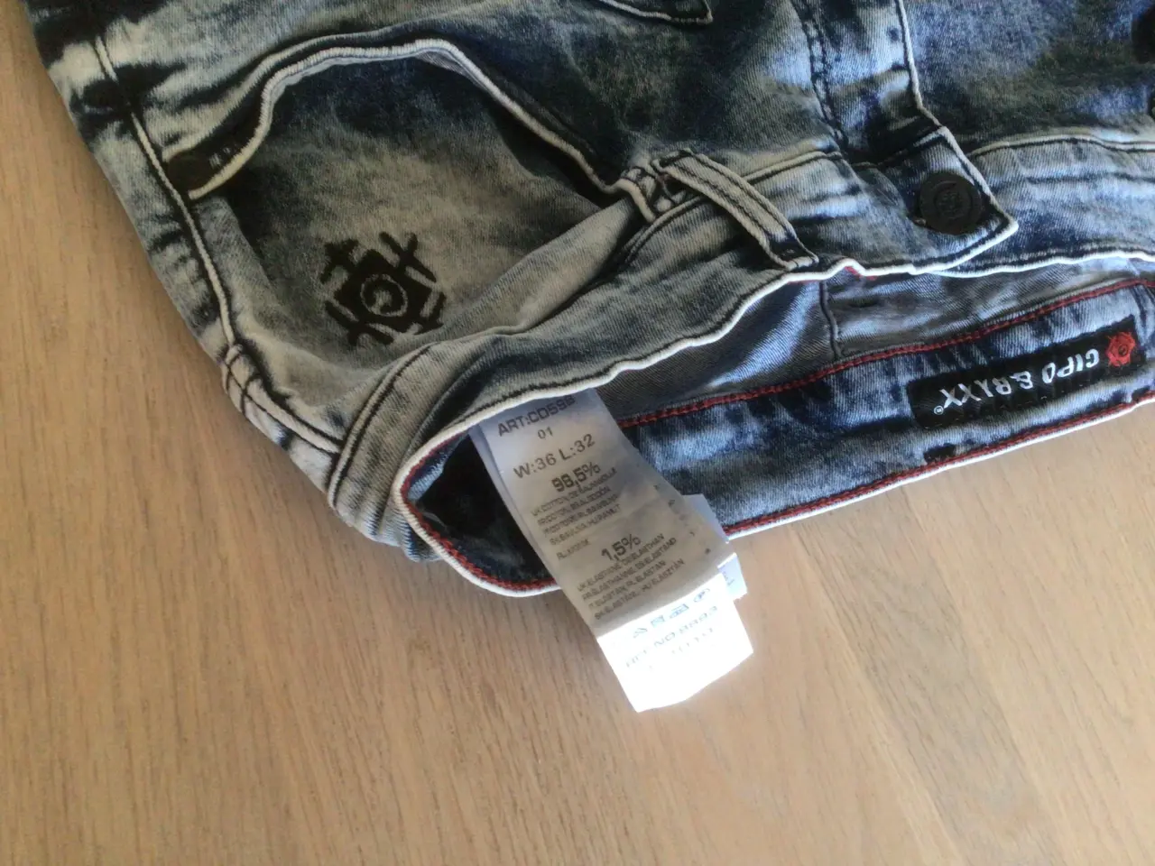Billede 4 - Jeans 36/32 m/lynlås - Cipo & Baxx