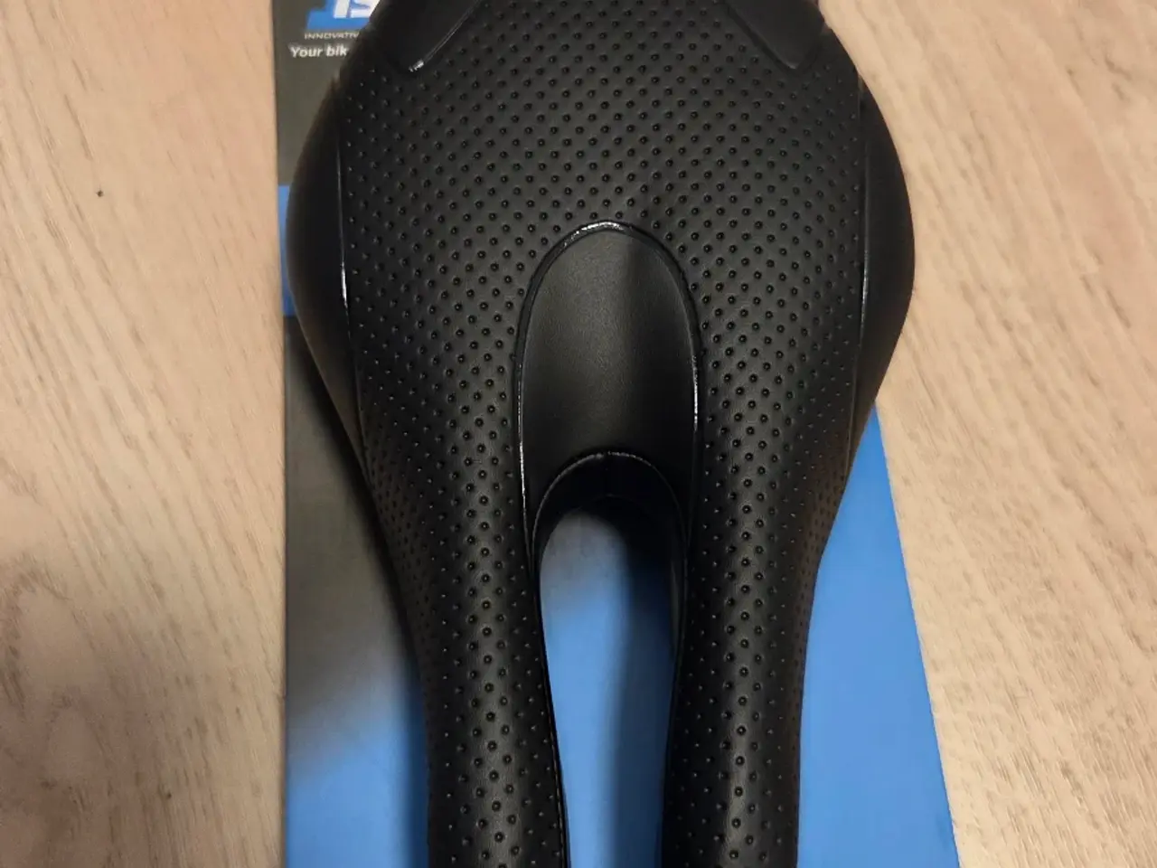 Billede 1 - ISM PS 1.0 130 mm sadel med titanium skinne, sort