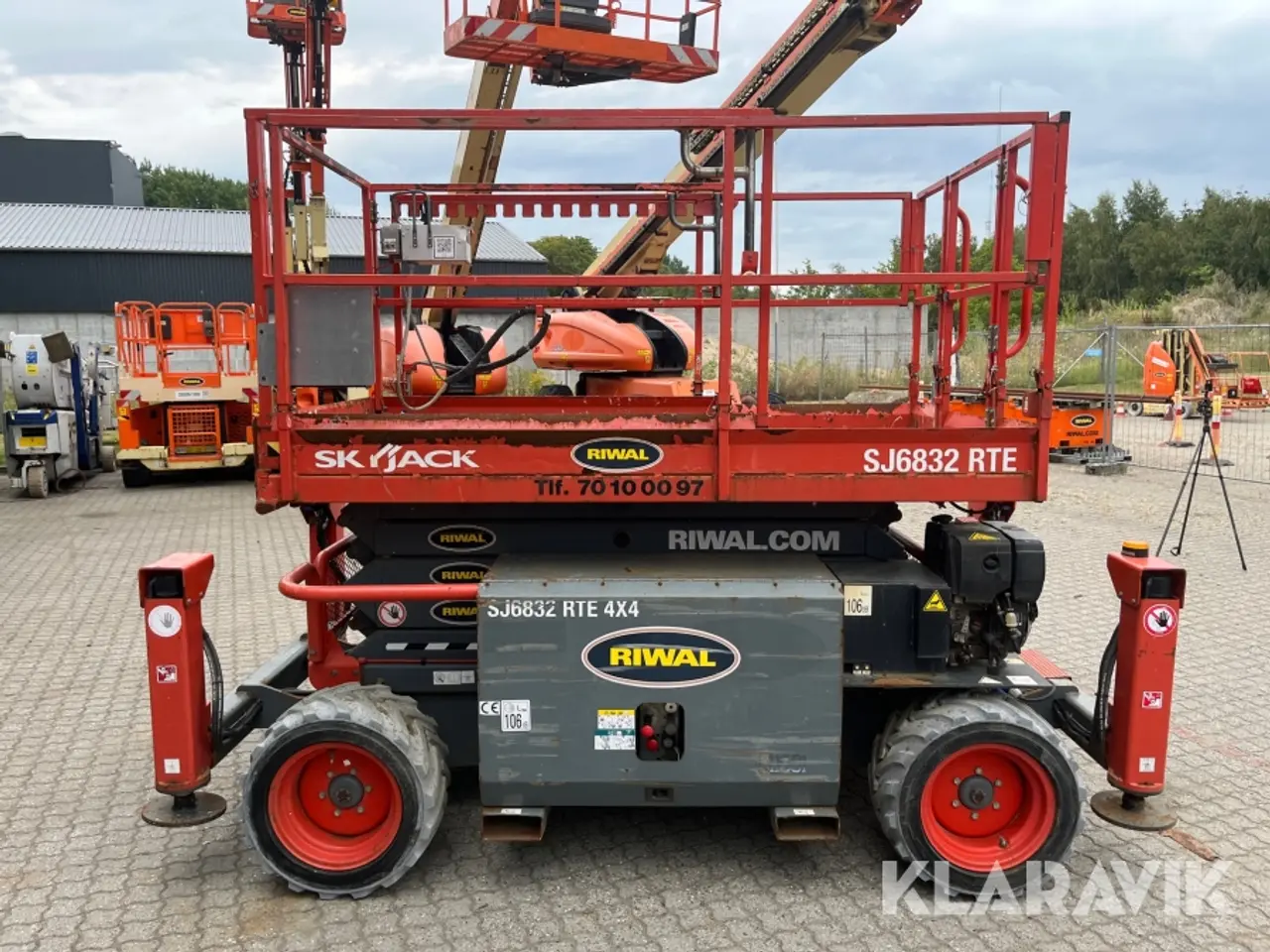 Billede 7 - Sakselift Skyjack SJ683eRTE Hybrid 11.7meter