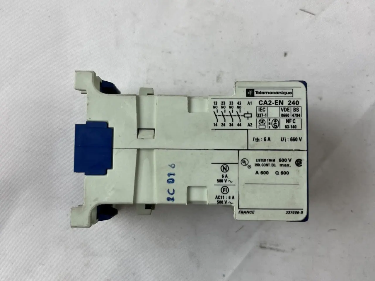 Billede 7 - Telemecanique CA2-EN240 Auxiliary kontaktor relæ