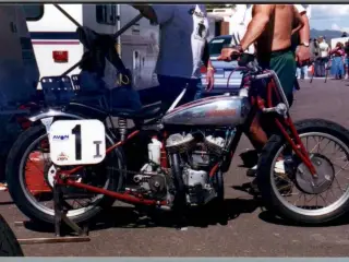 Motorcykel INDIAN - Foto 15 x 10 cm.