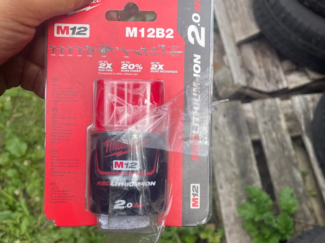 Billede 3 - Milwaukee 4 stk batteri