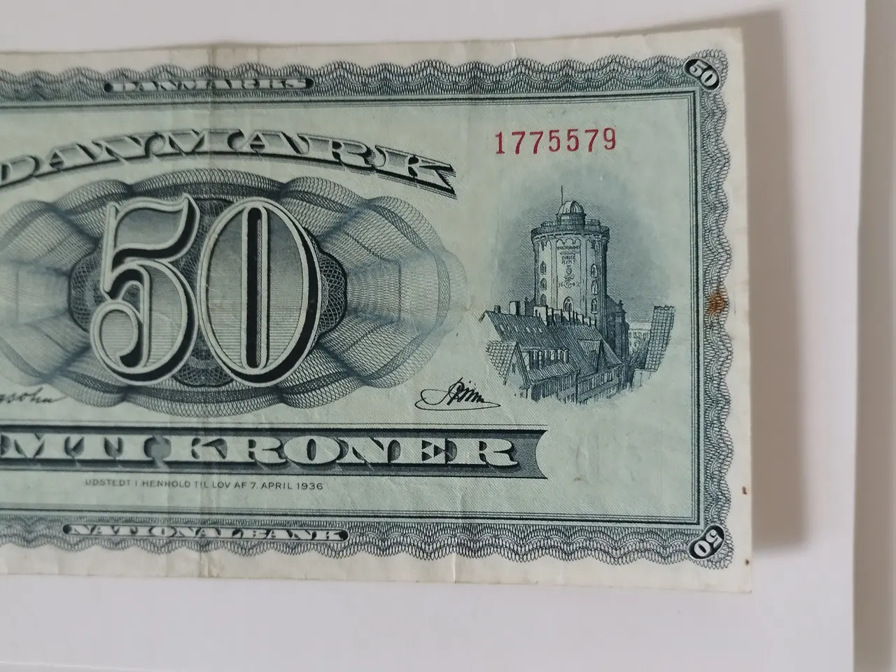 Billede 3 - 50 Kroner fra 1960
