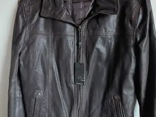 Ny Skindjakke fra Vintage Mørk Brun