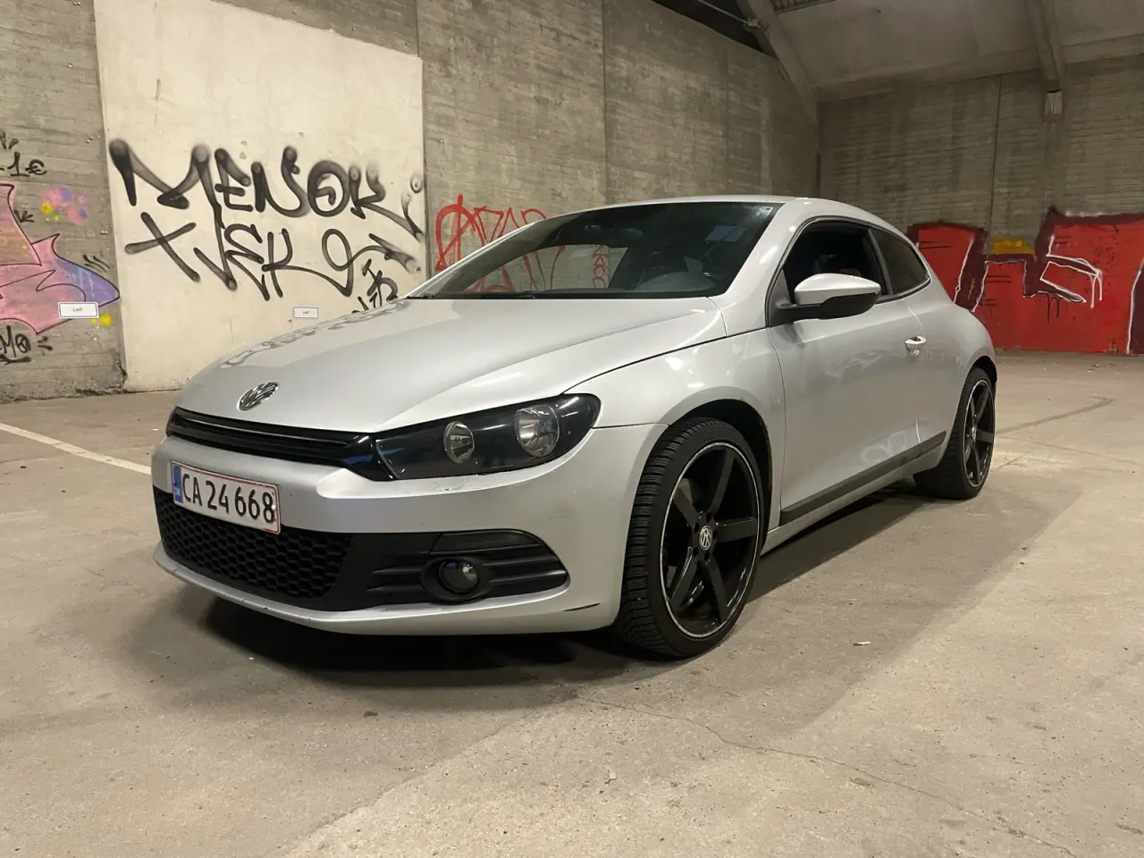 Billede 2 - Volkswagen Scirocco 1.4 TSI 160 HK – Hvide plader