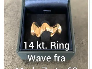 Virkelig flot fingerring sælges