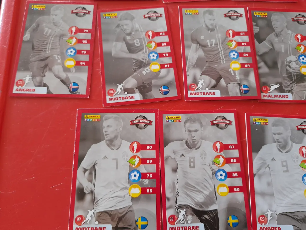 Billede 6 - 27 stk Panini fodboldkort.