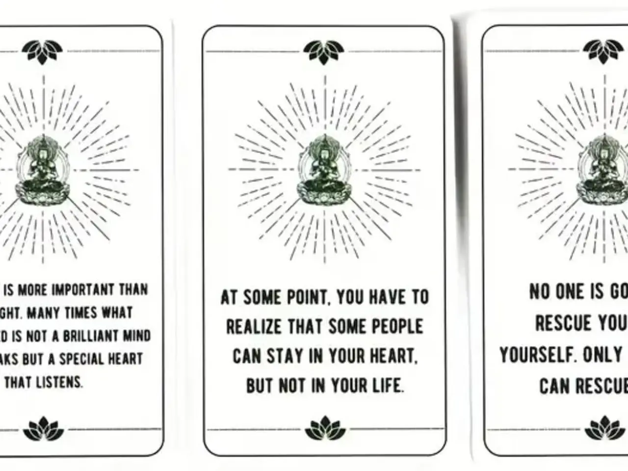 Billede 5 - Buddha Wisdom Oracle Cards - Spiritual Guidance Deck