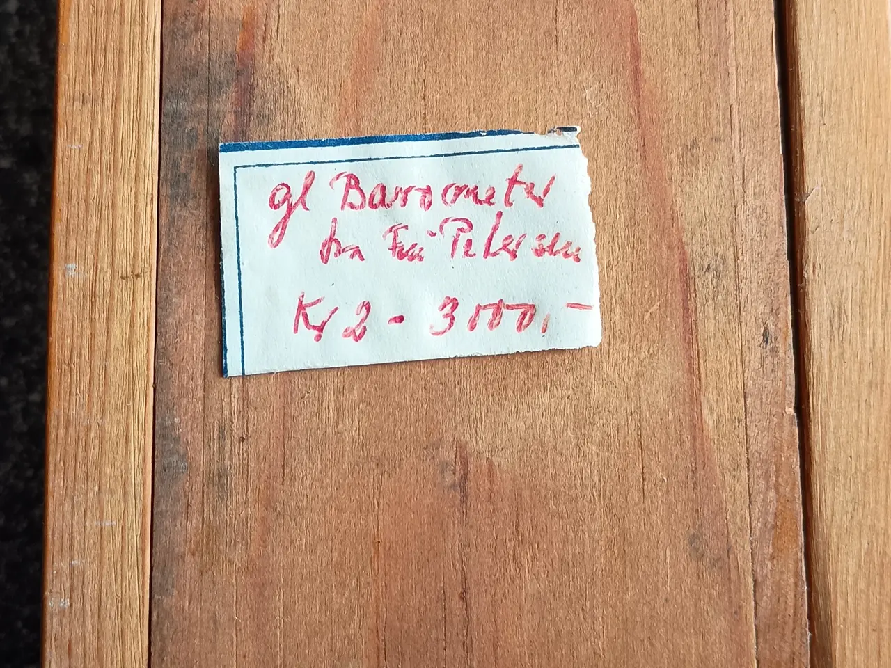Billede 6 - Barometer. Gammel. Virker. 