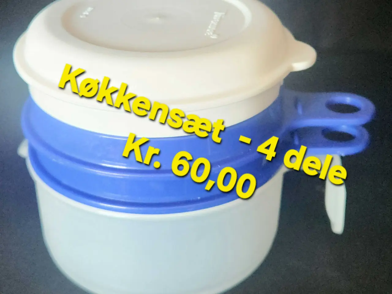 Billede 2 - Tupperware Køkkensæt 4 dele