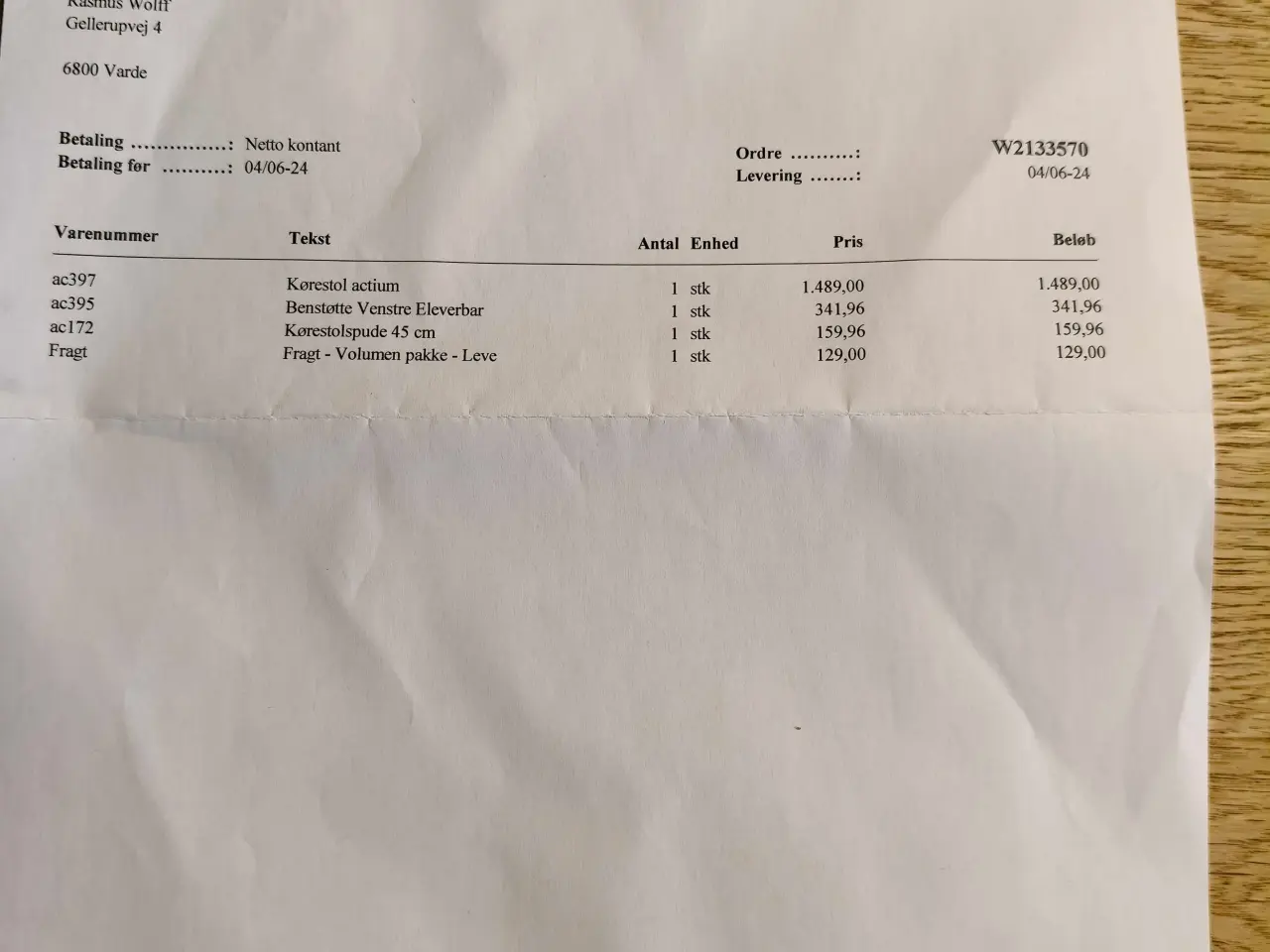 Billede 5 - Brugt kørestol til skolebrug