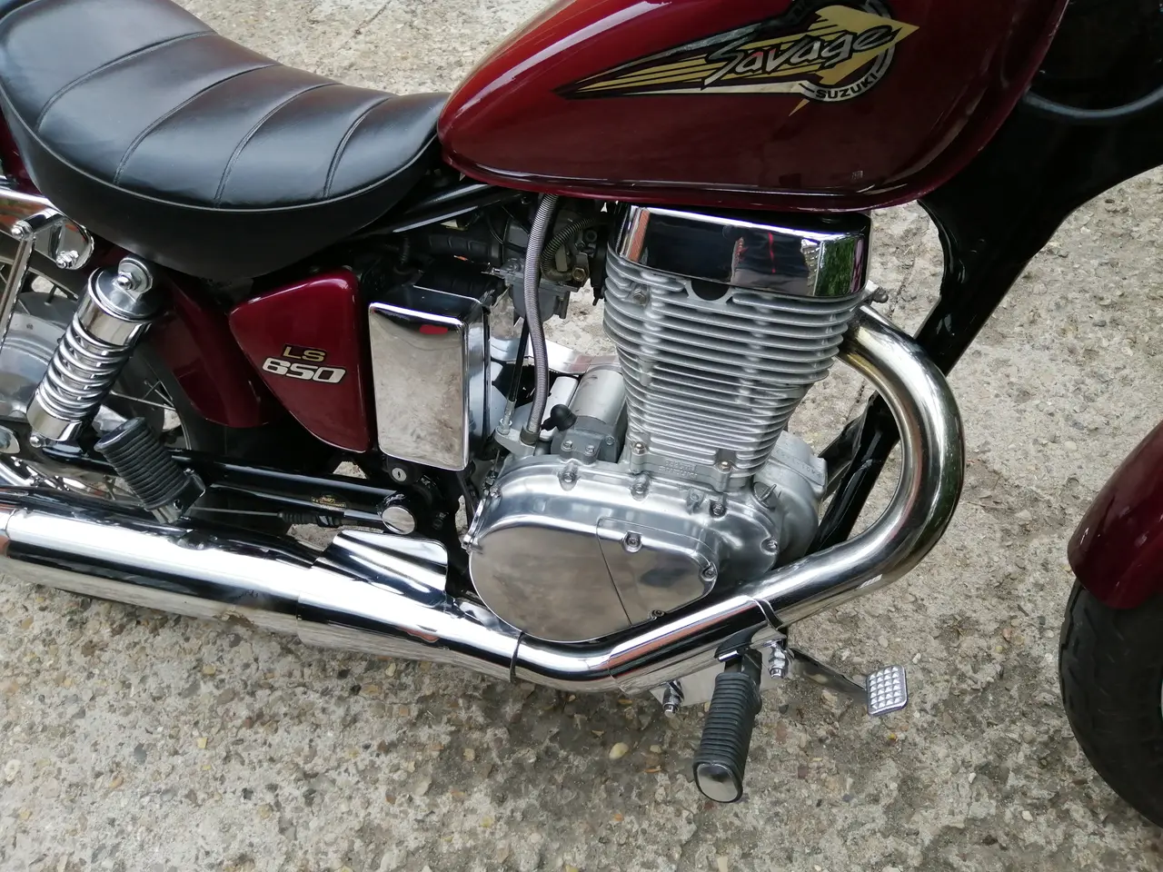 Billede 5 - Suzuki Savage LS 650 - Meget pæn og velkørende