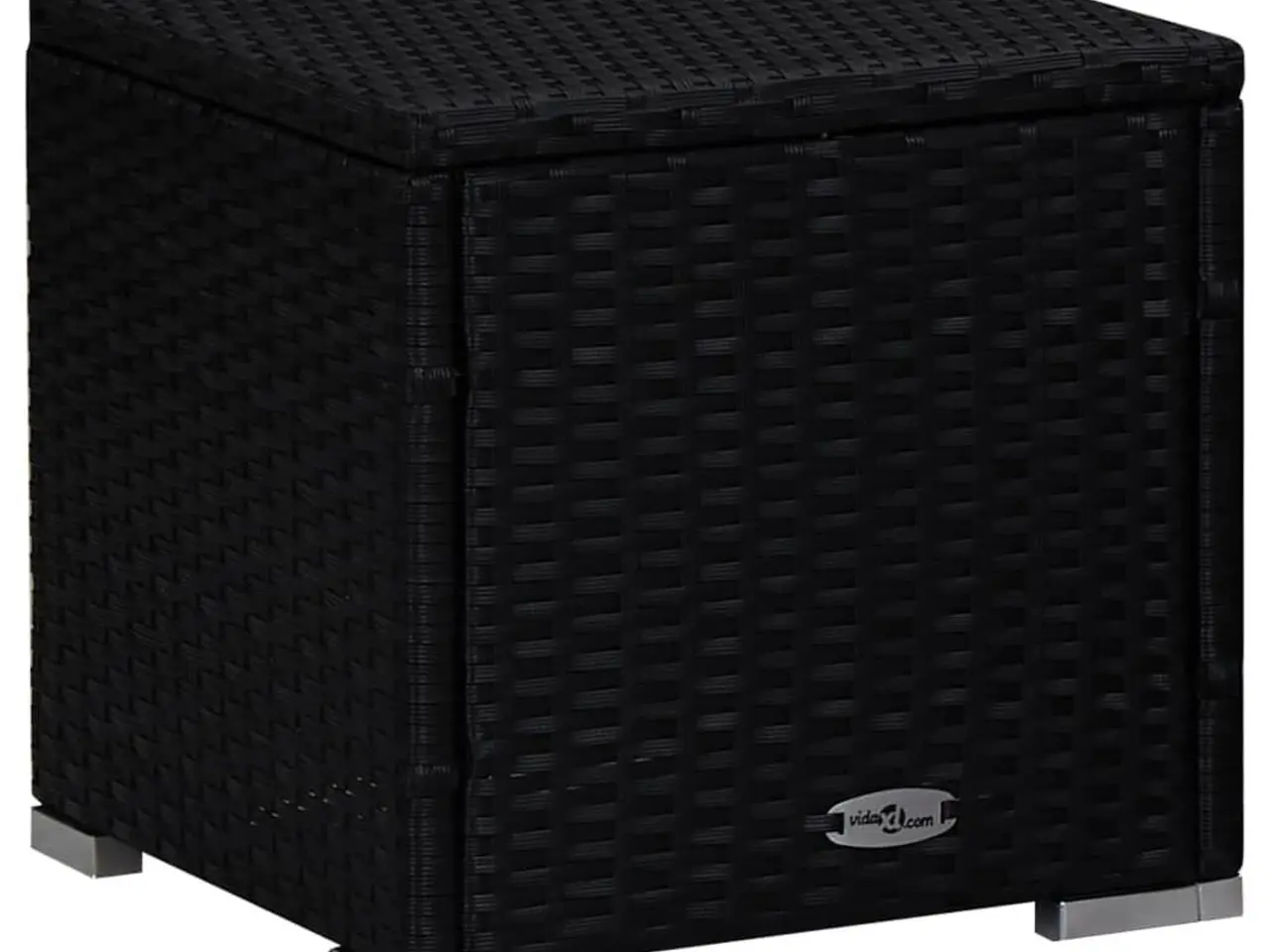 Billede 7 - Liggestole med tebord 3 dele polyrattan sort