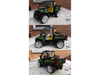Bruder gator 855D Bygget om til fjernstyret