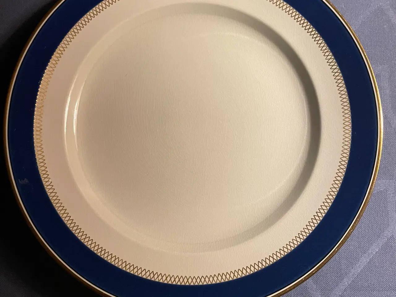 Billede 2 - Aluminia tallerken - dækketallerken