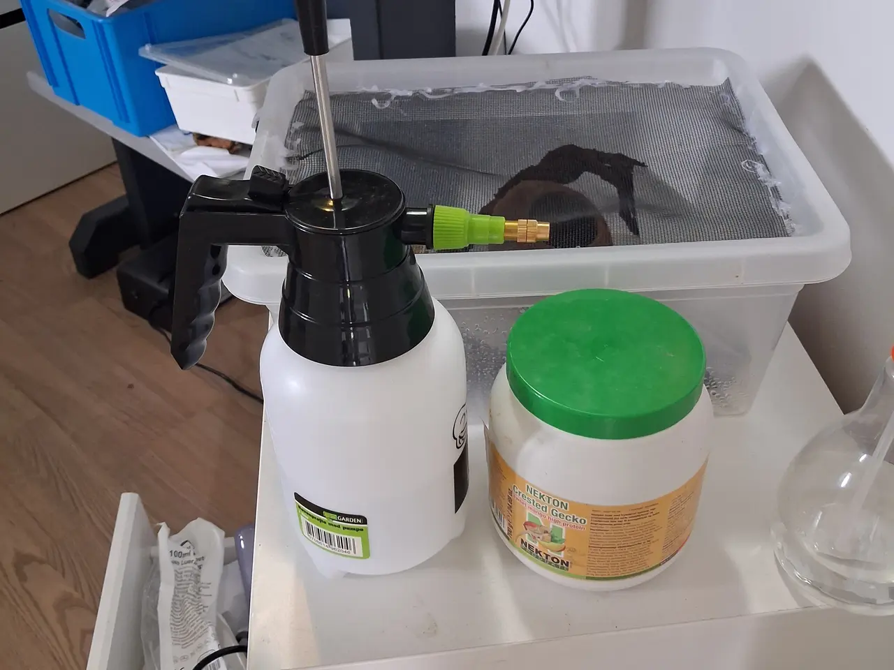 Billede 9 - Stort terrarium evt med gekkoer