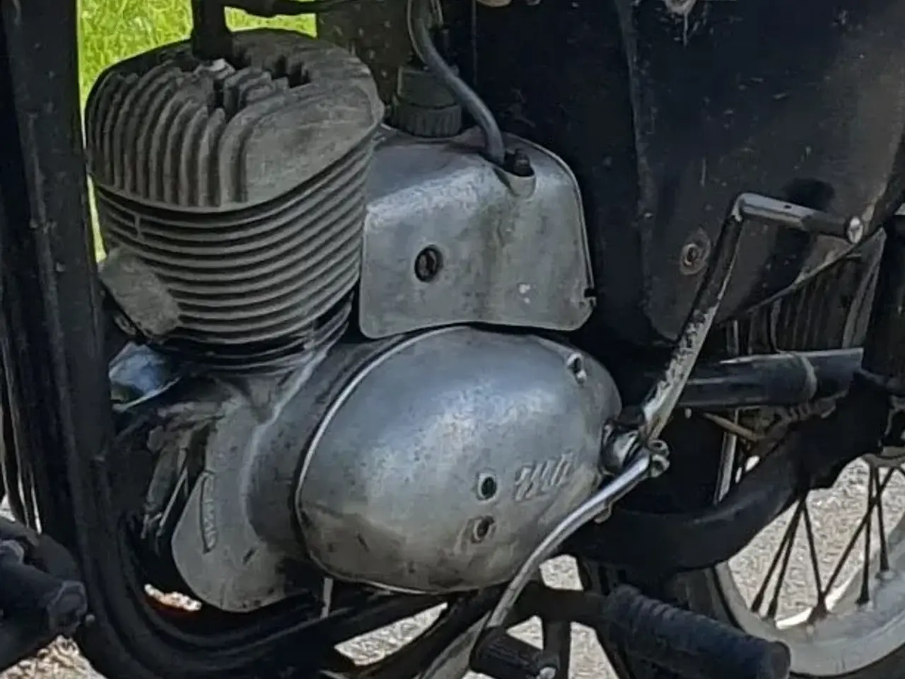 Billede 1 - KØBES komplet MZ ES 150 motor