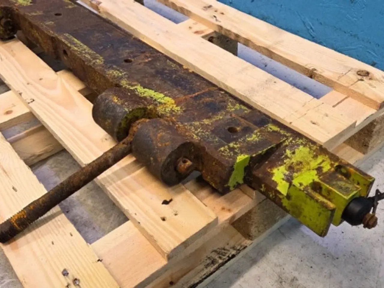 Billede 8 - Claas Jaguar 850 Støtte For Skærestang 9847021