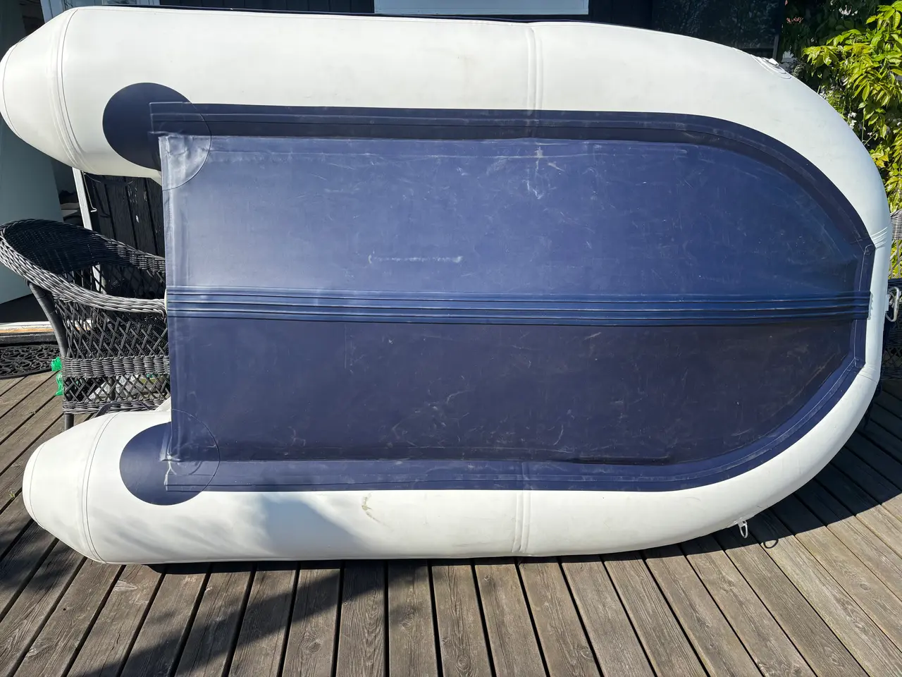 Billede 3 - Quicksilver 250 Air Deck med 5 HK Mercury