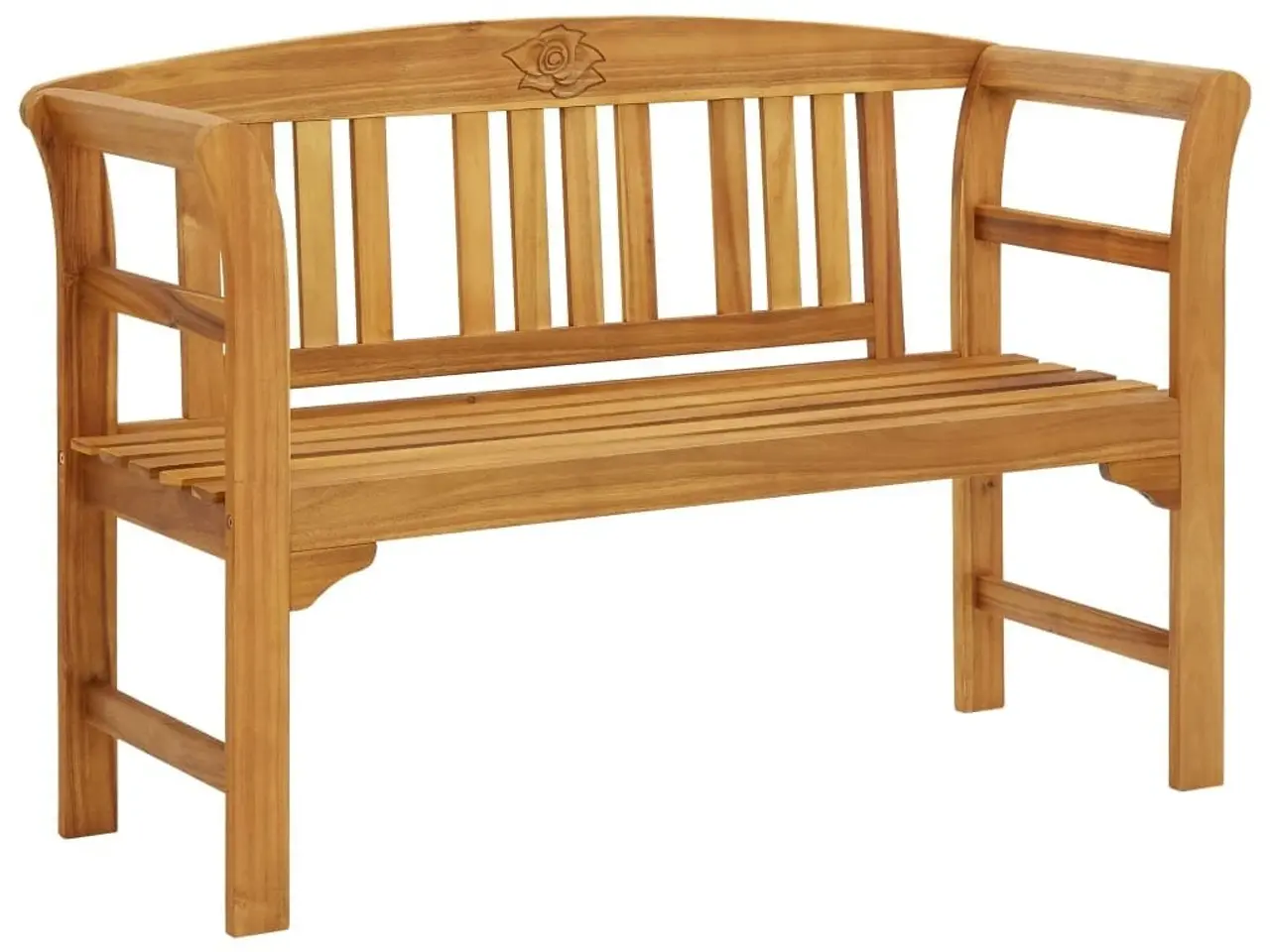 Billede 1 - Havebænk 114 cm i massivt akacietræ