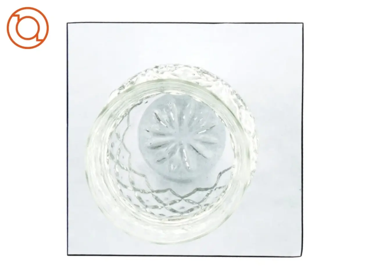Billede 3 - Glas vase i krystal look (str. 12 x 9 cm)