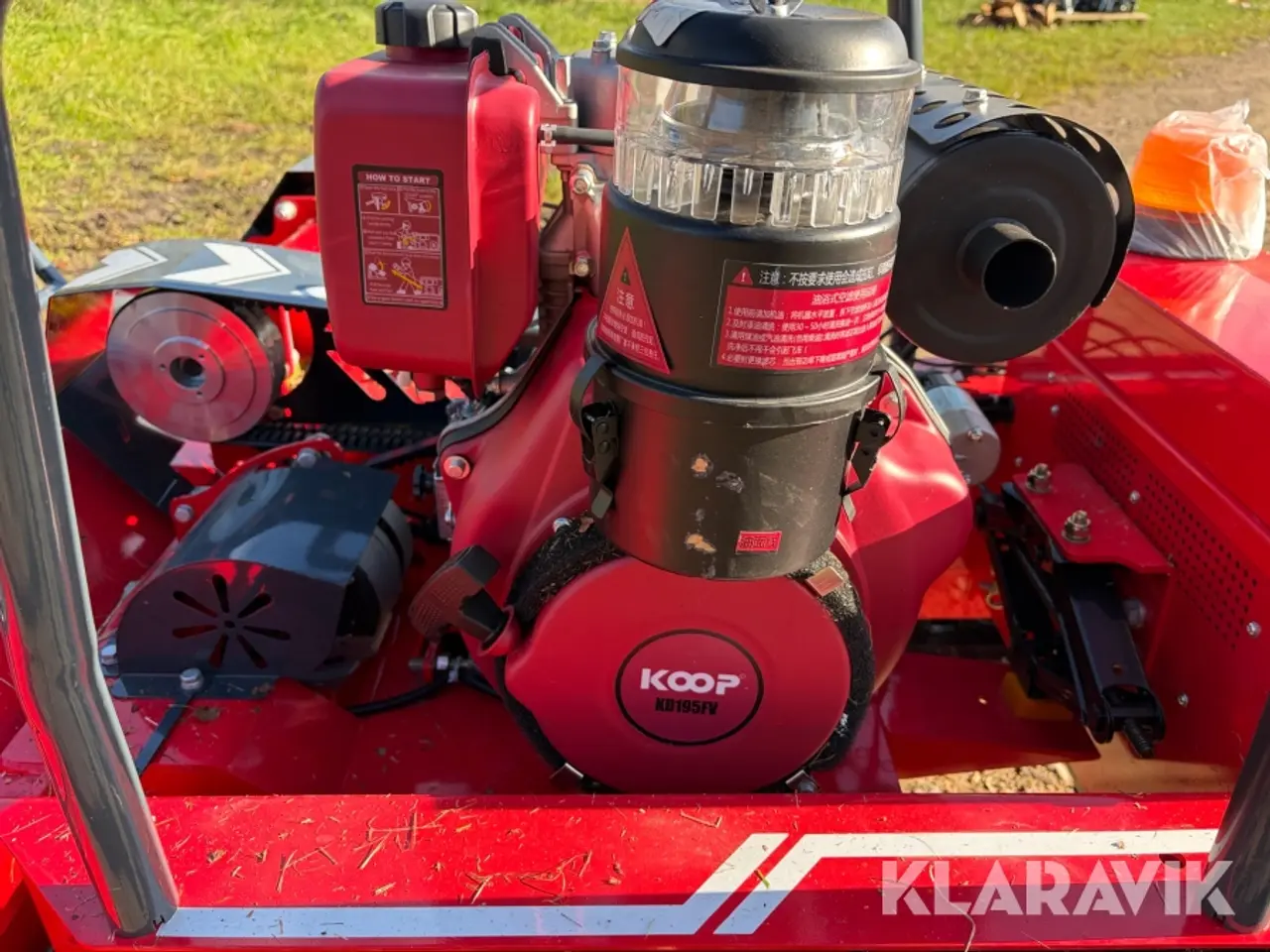 Billede 11 - Fjernstyret slagleklipper LM1200 diesel